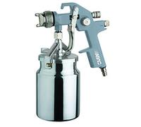 ABAC Pistolet à Peinture G-551A, Aérographe avec Réservoir de Peinture de 1 Litre, Buse en Acier Inoxydable de 1,5 mm, Jet Rond ou Plat, Pression Max. 4 Bar