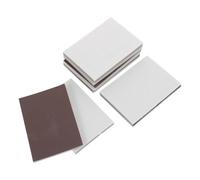 Abaodam 10 Pièces Bloc Éponge à Ponçage Marron en Éponge Abrasive 2000 Grains Texture Robuste pour Polissage Précis de Téléphones Mobiles et Montres