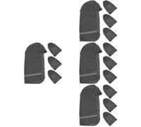 Abaodam 16 Pièces Visière Solaire pour Casque de Chantier Protection de Cou, Grand Diamètre D'ombre et Tissu Respirant, pour Site de Construction et Événements Extérieurs, Sandales Femme