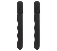 Abaodam 2 Pièces Affûteur Polyvalent pour Sécateurs et Cisailles à Haie en Acier Allié, Outil D'affûtage Ergonomique Noir pour Jardinage et Élagage Facile