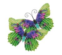 Abaodam 2 Pièces Décoration Murale Forme de pour Jardin et Intérieur Ornements Colorés Durable et Élégant