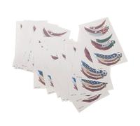 Abaodam 20 Pièces Tatouages Temporaires Papier Facile à Appliquer et Portable Football pour Peau et Visage Accessoires pour Fête et Supporters de Football