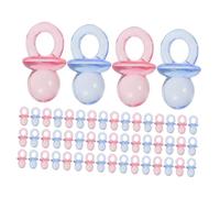 Abaodam 200pièces Mini-tétines pour Jeu de Décoration pour Shower Accessoires de Fête Cadeaux de Mini-tétines Ornement pour Table