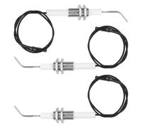 Abaodam 3 Pièces Aiguille D’allumage Céramique pour Barbecue à Gaz avec | Terminal Plat 38cm, Cuivre et Abs, Assemblage Simple, Sortie D’étincelle Stable, pour Jardin et Arrière-cour