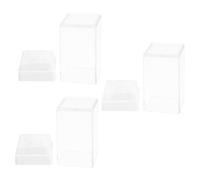 Abaodam 3 Pièces Boîte D'embouts de Polissage Organisateur Pratique, | Rangement des Têtes de Meulage, Support pour Bits de Perceuse, Usage Formation Onglerie et Maison
