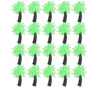 Abaodam 30 Pièces Guirlande Lumineuse Palmier, à Suspendre Décorative Palmier en Plastique, pour LED 5mm, Réutilisable, Anti-éblouissement, Fête Estivale et Jardin