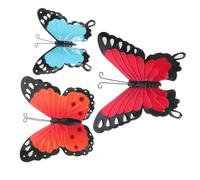 Abaodam 3pièces Décoration Murale Forme De Pour Jardin Et Intérieur Ornements Élégants Pour Créer Une Ambiance Chaleureuse