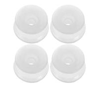 Abaodam 4 Pièces Organisateur à Cordon en Plastique Blanc pour Fenêtre, Enrouleur de Cordon de Rideau Sécurisé, Gain de Place et Protection Garçon et Filles, Design Minimaliste Élégant
