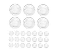 Abaodam 40 Pièces Butée à Clips pour Stores Verticaux, Chaîne de Perles, | Pièce Délicate pour Réparation, Installation Simple, Maintien Sûr des Billes, Usage Stores et Chaînette