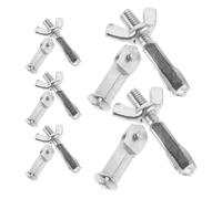 Abaodam 5 Ensemble Matériel de Montage pour Scie à Métaux, Petites Pièces de Scie à Métaux, Acier, Argenté, Fixation Stable Lame, Installation Facile, Compatibilité, pour Projets DIY