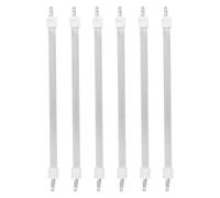 Abaodam 6 Pièces Élément Chauffant en Quartz pour Radiateur Électrique Blanc, Installation Facile, Matériau Quartz et Céramique, pour Chauffage Domestique et Bureau