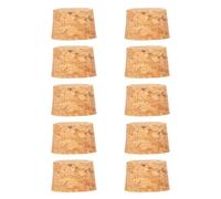 Abaodam 60 Bouchons de Bouteille en Bois pour Scellage Sécurisé Bouchons de Liège Pratiques pour Maison et Restaurant Coffret pour Vin