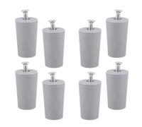 Abaodam 8 Pièces Butée de Sécurité pour Fenêtre en ABS avec Vis | Pièce de Rechange, Fixation Solide, Empêche le Glissement, Usage Maison et Bureau, Lot avec Vis