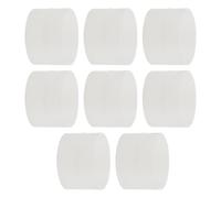 Abaodam 8 Pièces Connecteur pour Tuteur de Mousse, Plastique Blanc 4,8cm | Assemblage Facile, Stabilité Renforcée, Usage Intérieur et Extérieur, Compatible Poteaux de Sphaigne