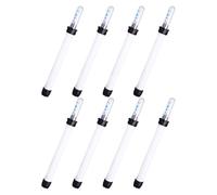 Abaodam 8 Pièces Indicateur d'eau pour Plantes D'intérieur, Jauge 8,98 | Plastique Blanc, Lecture Facile, Rappel de Manque D'eau, Installation Simple pour Pots de Fleurs Maison Bureau