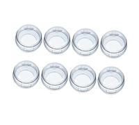 Abaodam 8pièces Lot de Protections Boutons Cuisinière à Gaz Sécurité Garçon Fille Transparente Compatible Boutons Four Cuisinière