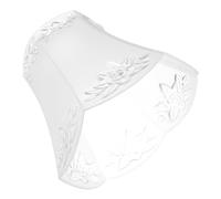 Abaodam Abat-jour de Lampe de Chevet, Abat-jour Suspendu Lotus pour Douille E27, Diamètre de Support 42mm, Pp, Lumière Chaude, Structure Stable, Hôtels et Restaurants