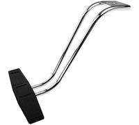 Abaodam Accessoire de Chaise de Barbier en Acier Inoxydable Repose-Pieds Robuste et Pédale Pratique pour Fauteuil de Salon de Coiffure