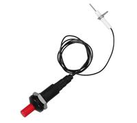 Abaodam Allumeur Électrique à Bouton-Poussoir pour Gaz, Noir, Abs Métal | Technologie Piézoélectrique, Format Portable et Léger, Usage pour Cuisson Extérieure et Camping