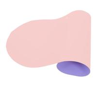 Abaodam Autocollant pour Tableau Blanc Ovale Auto-adhésif Effaçable à Sec Adhérence Forte en Mousse de Fer, pour Maison et Bureau Décoratif Rose