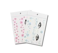Abaodam Autocollants de Maquillage Visage Marguerite, Résistants à L'eau la Transpiration, Couleurs Assorties Lot de 6 Couleur Aléatoire Décor Clavicule pour Femmes et