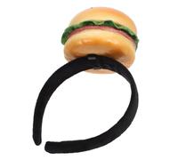 Abaodam Bandeau de Costume Hamburger Drôle en Éponge Léger, Accessoire Festif pour Halloween et Performances sur Scène, pour Photos et Fêtes