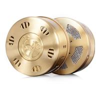 Abaodam Boîte de Moxibustion Porte- Portable en Cuivre Léger Couvercle et Base Accessoires pour Combustion de Bâtonnets de pour Adultes et Personnes Âgées