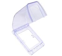 Abaodam Boîte de Prise Étanche Transparente, Type 86, Plastique, Salle de | Protection Anti-éclaboussures pour Prises et Interrupteurs, Usage Domestique en Milieu Humide, Format Mural