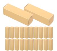 Abaodam Boîtes à Rouge à Lèvres pour Protection et Décoration Lot de 50 en Papier Kraft Kaki, Coffret Maquillage Élégant et Fonctionnel pour Coiffeuse ou Vitrine