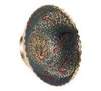 Abaodam Bol D'offrande Bouddhiste en Laiton Motifs Uniques Décoration D'autel Conservation des Fruits