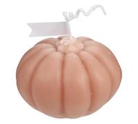 Abaodam Bougie D'aromathérapie Citrouille en Paraffine Orange pour Yoga et Église, Bougie Pratique et Polyvalente pour Détente et Ambiance Chaleureuse