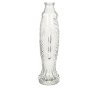 Abaodam Bouteille en Verre de Poisson Bouchon, Vase Décoratif Maison, Design Stopper pour Parfums, Décoration Élégante et Originale