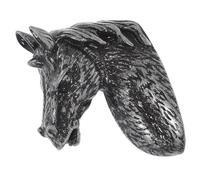 Abaodam Bouton de Meuble Tête de Cheval Style Vintage, Alliage de Zinc | Installation Facile, Prise Confortable, pour Armoire et Commode, Décor Rustique Moderne