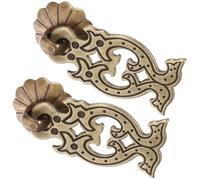 Abaodam Boutons de Tiroir en Cuivre 2Pcs, Poignées pour Meubles et Bibliothèques, Installation Rapide, Confort d'Usage, Adapté pour Tiroirs et Armoires