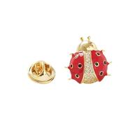 Abaodam Broche en Métal Mini Insecte à 7 Points, Épingle de Col Femme, Petite Broche Légère pour Chemise, Accessoire de Mode Élégant pour Réunions et Festivals