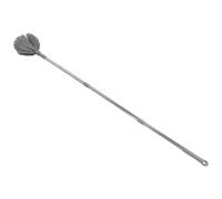 Abaodam Brosse de Nettoyage pour Toiles D'araignée avec Manche Ergonomique en Plastique et Acier Inoxydable, Outil Ménager Polyvalent pour Murs et Plafonds