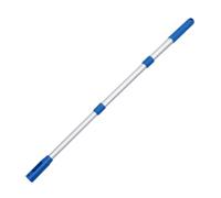 Abaodam Canne la de D'aluminium Sauvetage Télescopique Alliage et 3 Sections 85cm Bleu Solide Résistante Déformation pour Épuisette de Piscine