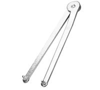 Abaodam Clé Réglable pour Meuleuse D’angle, Écrous à Bride, Acier Renforcé | Couple Précis et Stable, Outil Solide pour Maintenance D’équipements, Ateliers Professionnels et Travaux Métalliques