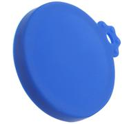 Abaodam Couvercles de Bocaux à Large Ouverture Joint Étanche en Silicone Bleu pour Conservation Alimentaire et Usage Quotidien Compatible Boissons et Conserves