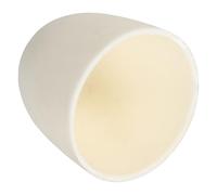 Abaodam Creuset Alumine Haute Résistance pour Laboratoire Pot de Fusion Céramique et Résistant Corrosion Adapté aux Analyses Chimiques et Fonderie
