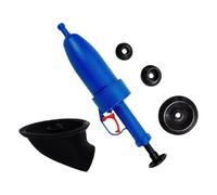 Abaodam Déboucheur de Toilette à Air Comprimé Ventouse Robuste en Abs et Pvc, Outil Facile à Utiliser pour Évier et Baignoire, Kit D'ouverture Rapide des Canalisations