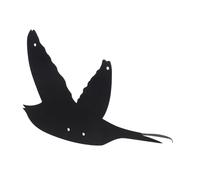 Abaodam Décoration Murale Extérieure Oiseau Sculpture Métal Pour Jardin Et Patio Ornements Décoratifs Pour Cour Et Panneau Mural