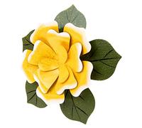 Abaodam Décoration Murale Fer Motif Rose Décoration Intérieur à Suspendre Pendentif Fleur Pour Maison Et Magasin