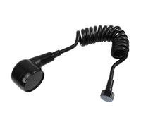 Abaodam Douchette à Main Économe en Eau, Tête de Lavage Cheveux Noire PP | Détachable, Légère, Longueur Adaptée, pour Salon de Coiffure, Entretien D’évier, Usage Seau