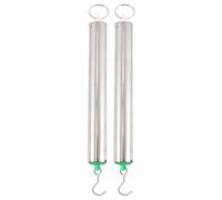Abaodam Dynamomètre Cylindrique en Métal 2pcs Jauge de Force de Traction, Facile à Transporter, pour Applications Terrain et Expérimentations Mécaniques