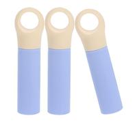 Abaodam Embout Du Manche Du Balai Lot De 3 Poignées De Remplacement En Plastique Avec Trou De Suspension Pour Balais Et Serpillères De Ménage Nettoyage Des Sols