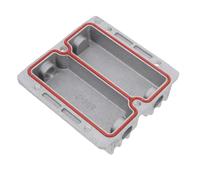 Abaodam Ensemble de Tête de Compresseur en Aluminium Couvercle de Refroidissement, Pièce de Rechange Compacte pour Compresseurs Portatifs et Applications Industrielles