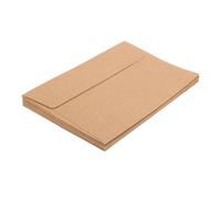 Abaodam Enveloppes Kraft Auto-adhésives 10,8 X 15,9 Cm Lot de 30 A4 Papier Kraft Brun Résistant Fermeture Rapide pour Invitations Mariage, Cartes de Vœux, Photos et Envois Postaux
