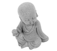 Abaodam Figure de Bouddha pour Aquarium Statue de Bouddha en Résine, Moine, Contemplation Paisible, Ne Se Déforme Pas, Ne Se Décolore Pas, Décoration D'aquarium Pièce