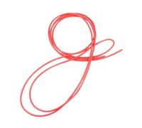 Abaodam Fil Électrique en Cuivre Étamé Rouge, Câble Silicone Flexible Résistant à Haute Température, 3 Mètres, pour Batteries et Modèles Réduits